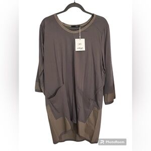 NWT grey boutique dress.